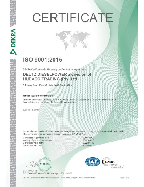 ISO-9001 Certificate